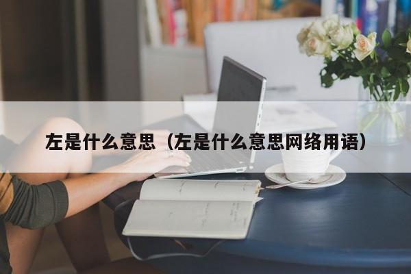 左是什么意思（左是什么意思网络用语）