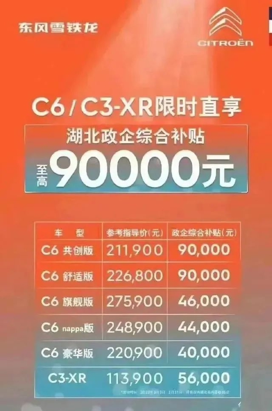 暴降9万！东风汽车推史上最强补贴，4s店被挤爆，股价盘中涨停