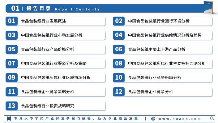 《2023年中国食品包装纸行业深度研究报告》