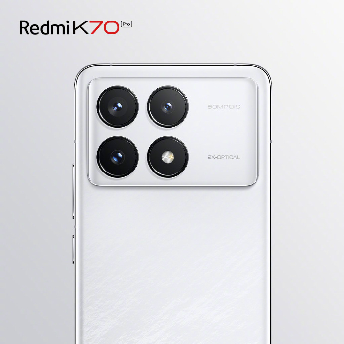 小米 Redmi K70 Pro 手机首发“光影猎人 800”影像传感器