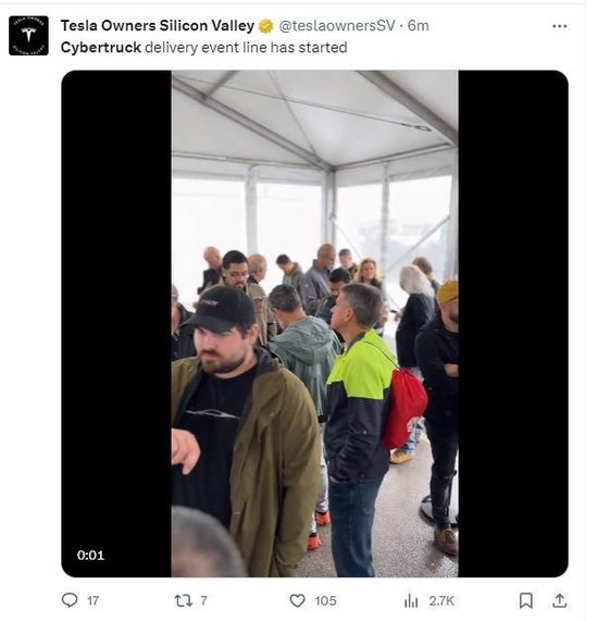 特斯拉Cybertruck 8万至10万美元版本开始交付，更便宜款等到后年