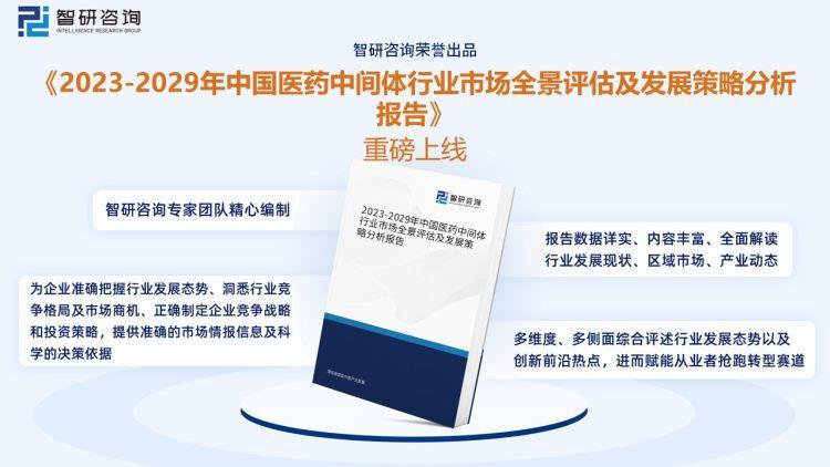 智研咨询重磅发布！2023年医药中间体行业市场分析报告